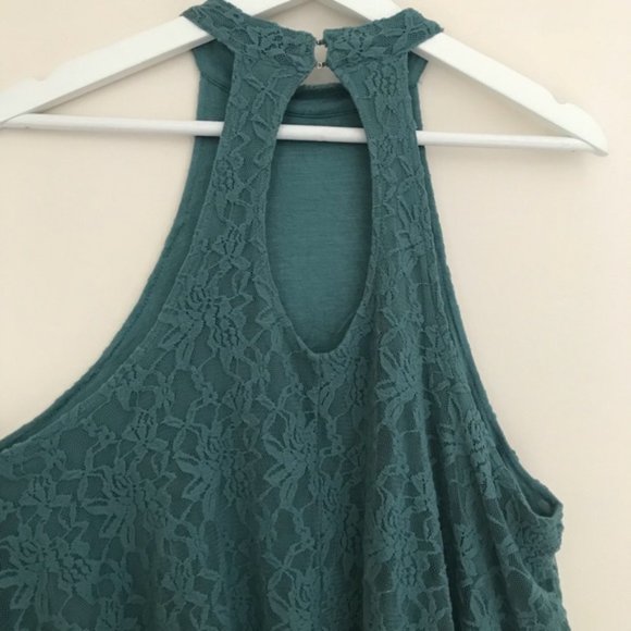 Urban Outfitters Kimchi Blue Lacey Love High Neck Tank Top - Picture 5 of 11
